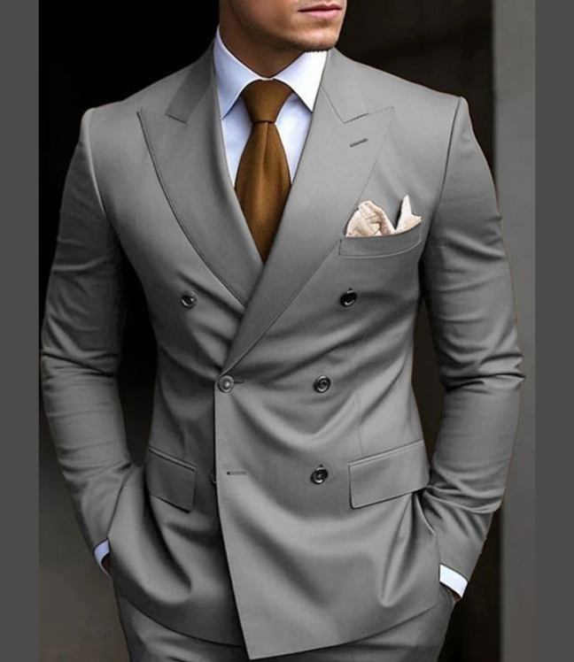 Burgundy Tuxedo Suit