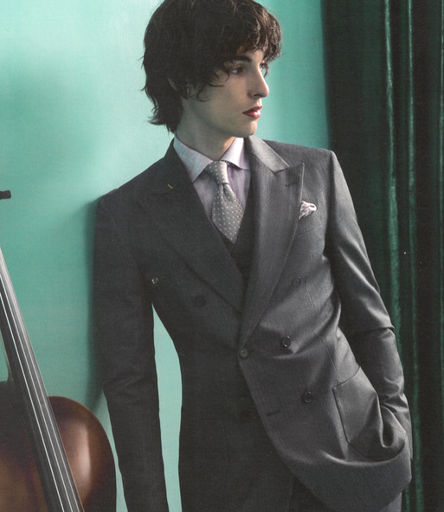 The Windsor Charcoal Bespoke Suit