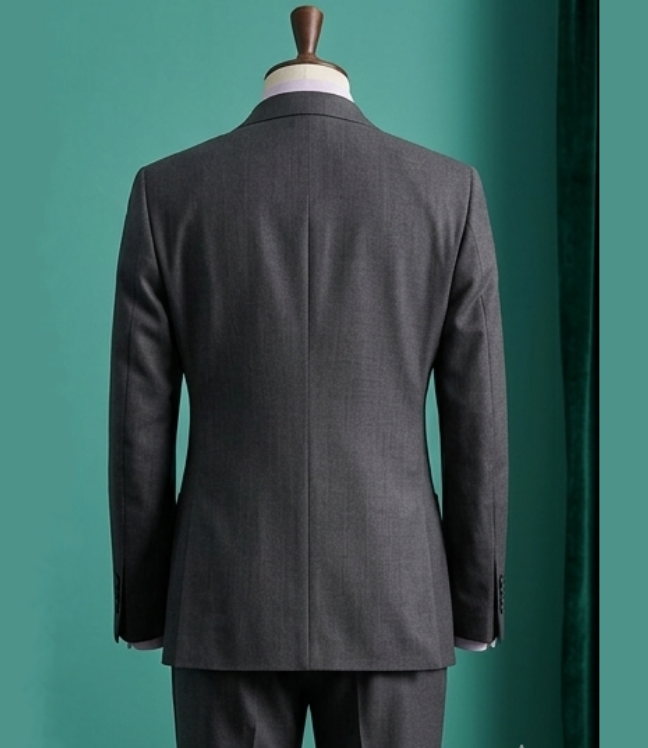 The Windsor Charcoal Bespoke Suit