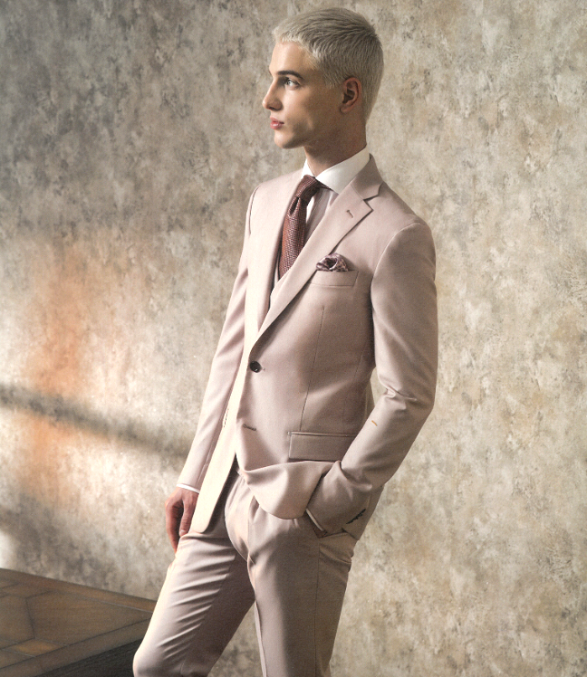 The Monaco Blush Bespoke Suit