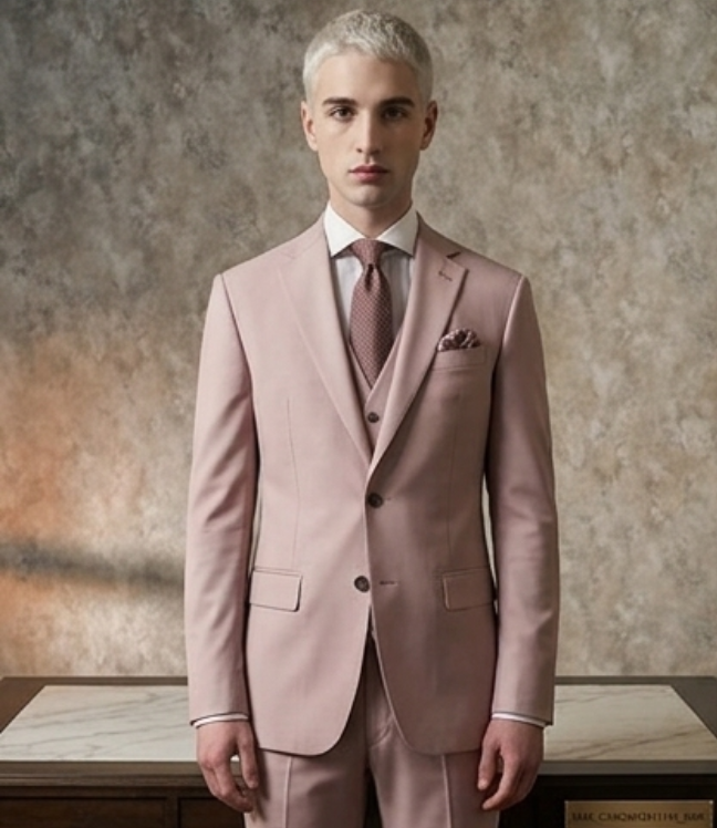 The Monaco Blush Bespoke Suit