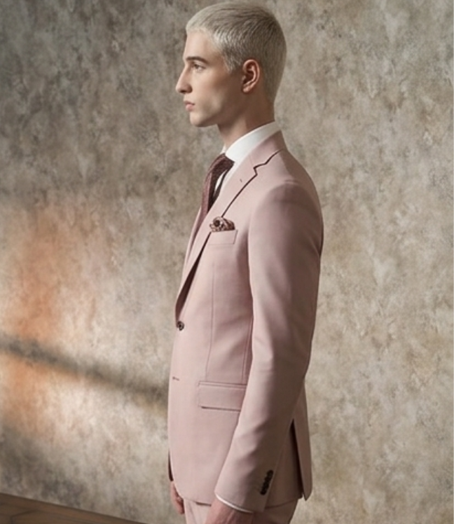 The Monaco Blush Bespoke Suit