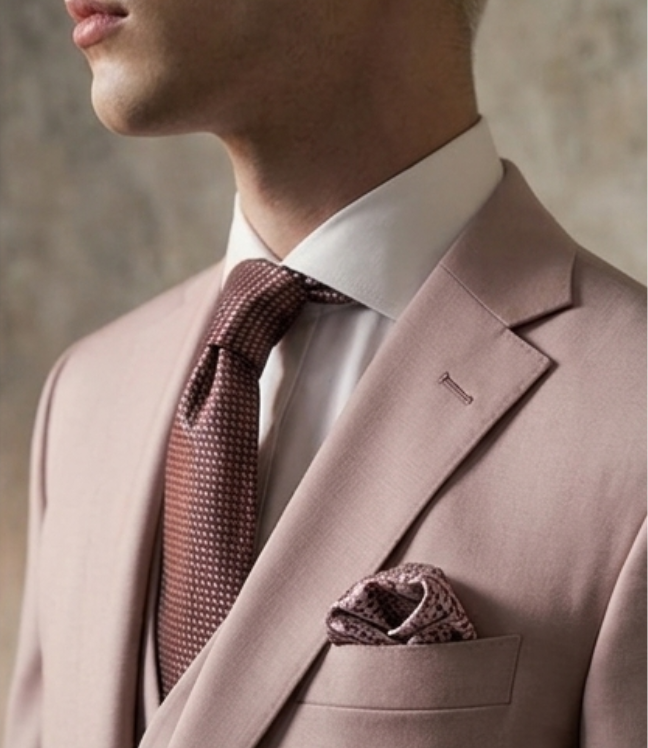 The Monaco Blush Bespoke Suit