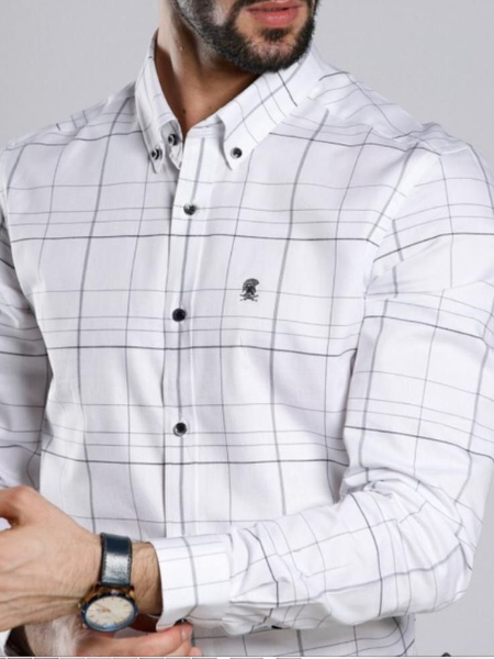 Premium Denim Casual Shirt - Indigo Blue