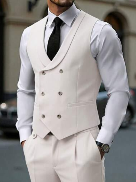 Premium Brocade Groom Waistcoat 