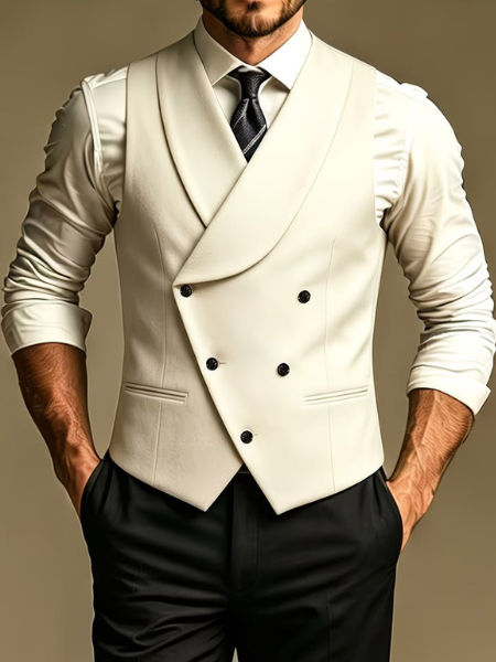 Premium Tweed Casual Waistcoat