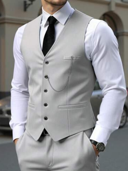 Premium Cotton Twill Waistcoat