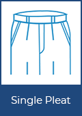 Single Pleat