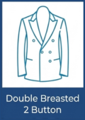 Double 2 Breasted Button